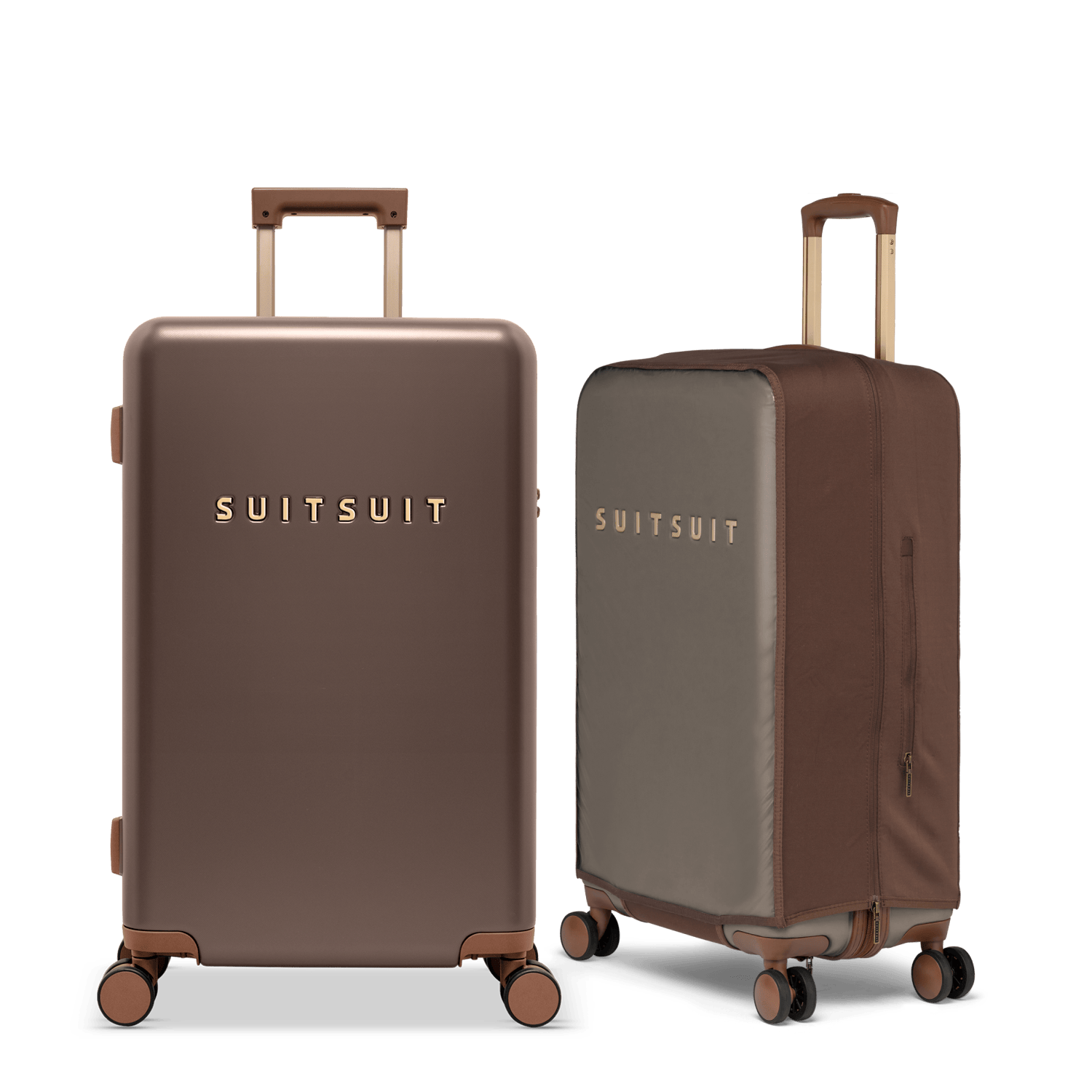 Fab Seventies Special Edition - Chocolate Brown - Safe Travels Set (66 CM)