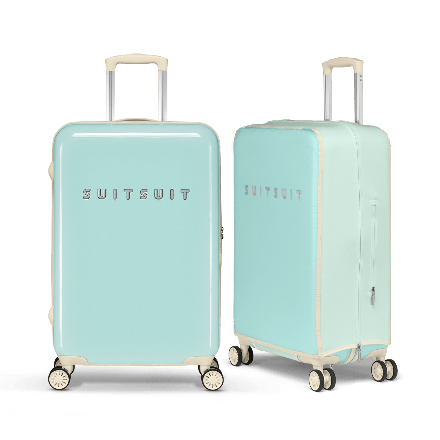 Fabulous Fifties - Luminous Mint - Check-in (66 cm)