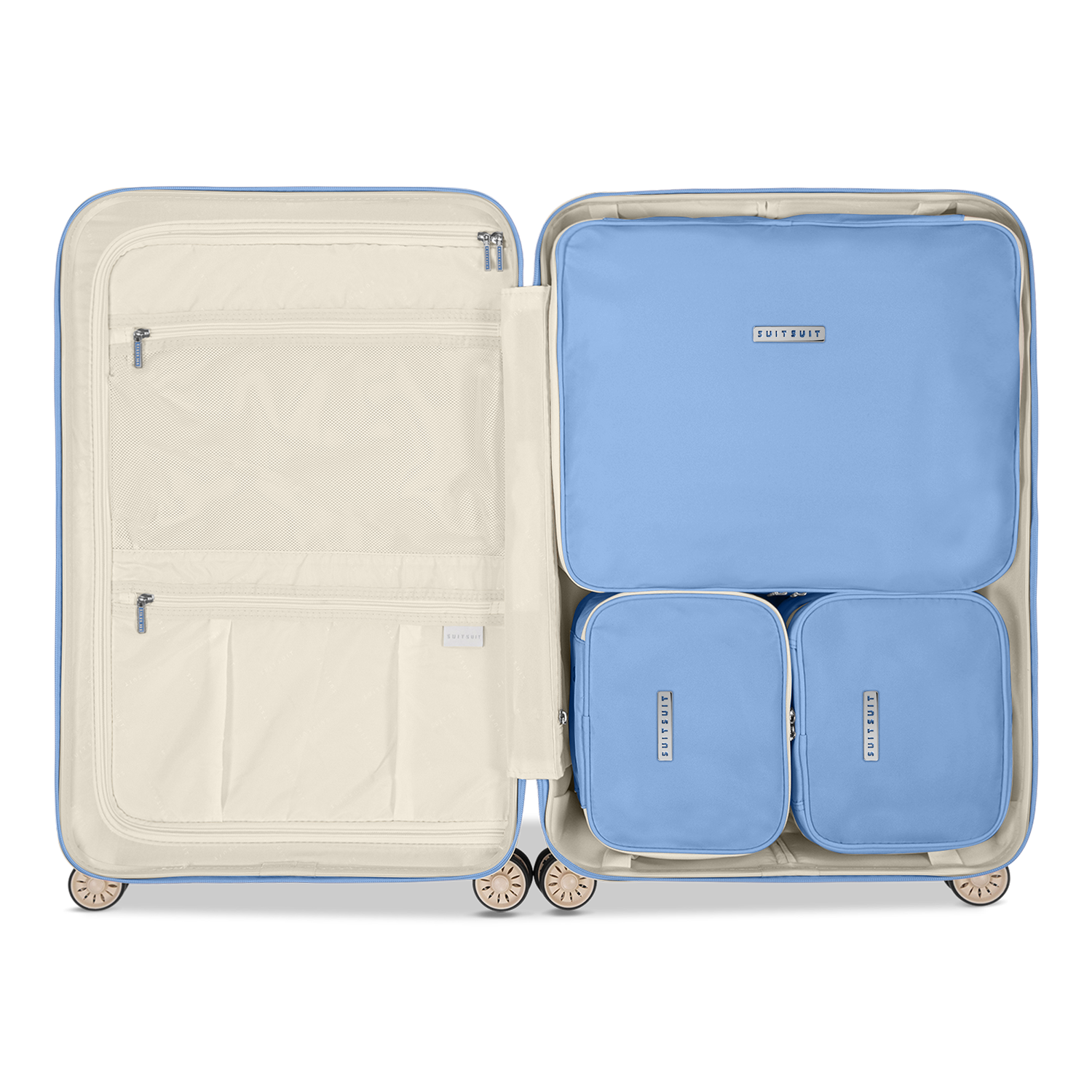 Fabulous Fifties - Alaska Blue - Packing Cube Set (66 cm)